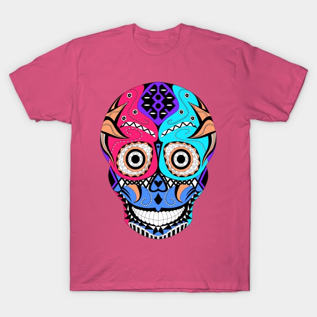 wrestling mask ecopop T-Shirt by jorge_lebeau